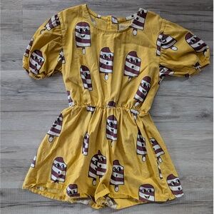 HUGO Loves TIKI Popsicle Shorts Romper, Size 10Y (Z3)
